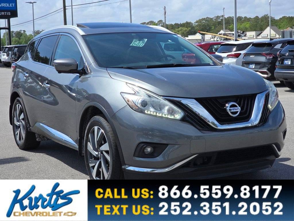 2018 Nissan Murano Platinum — SUV — 84,686 mi — Morehead City, NC