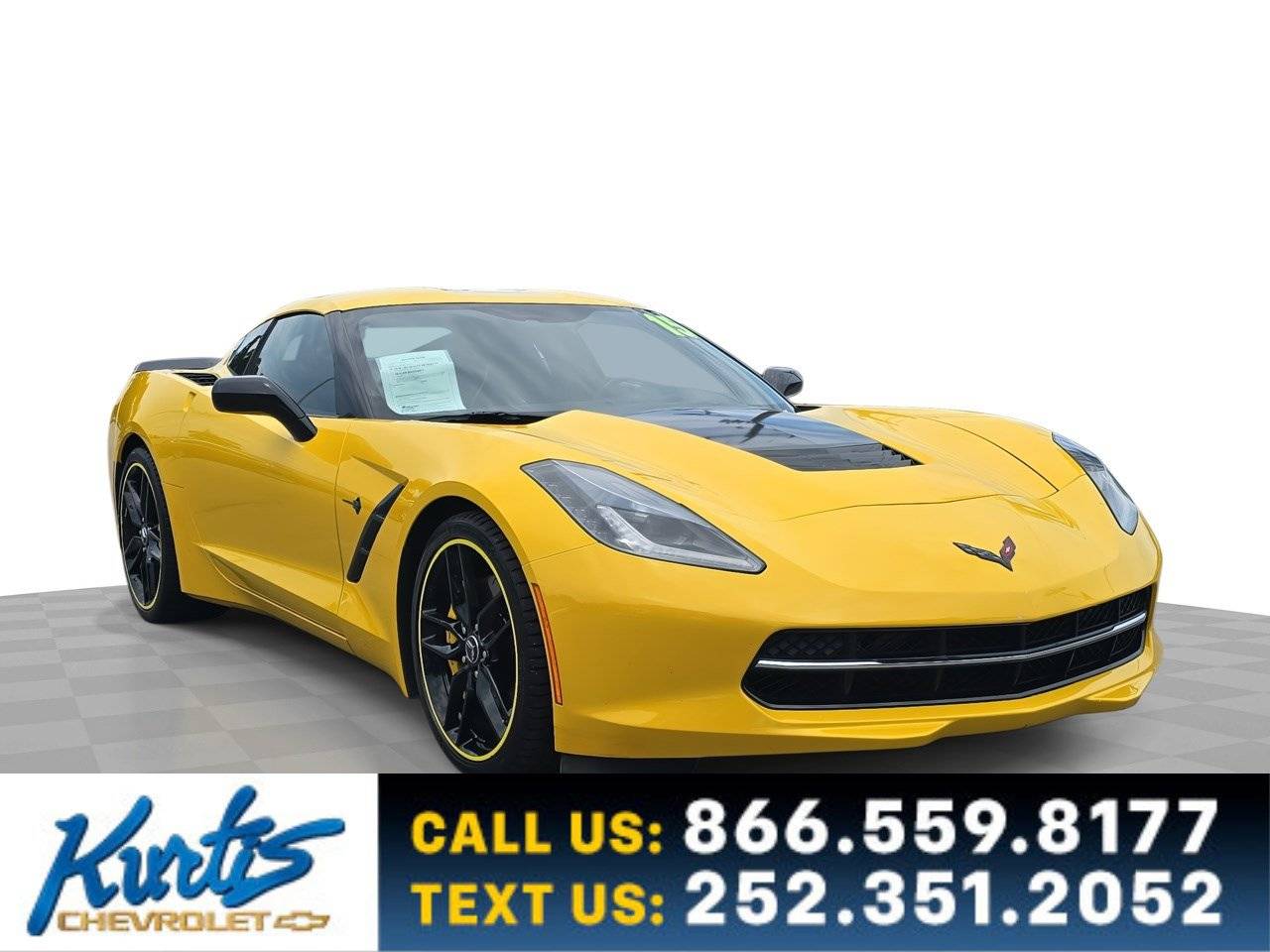 2015 Chevrolet Corvette Z51 2LT — Coupe — 83,009 mi — Morehead City, NC
