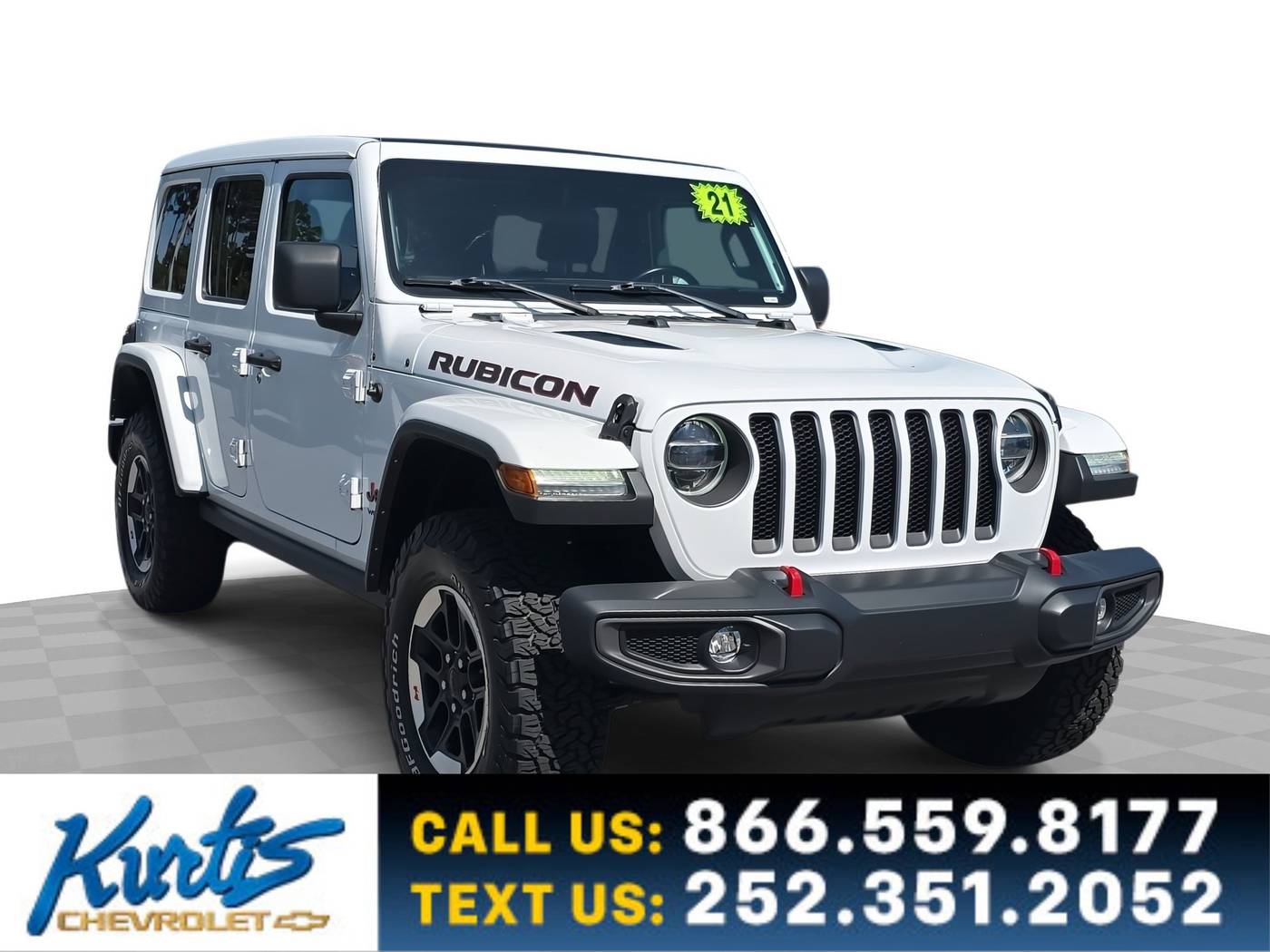2021 Jeep Wrangler Rubicon — SUV — 54,278 mi — Morehead City, NC
