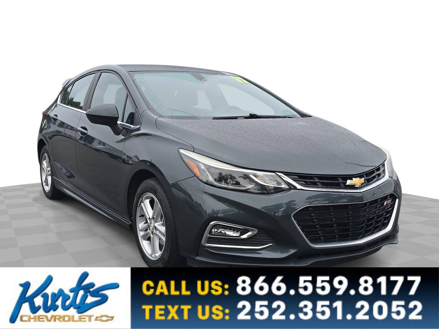 2017 Chevrolet Cruze LT — Hatchback — 97,468 mi — Morehead City, NC