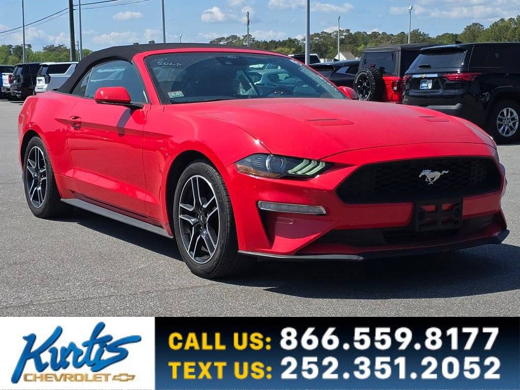 2022 Ford Mustang EcoBoost — Convertible — 65,862 mi — Morehead City, NC