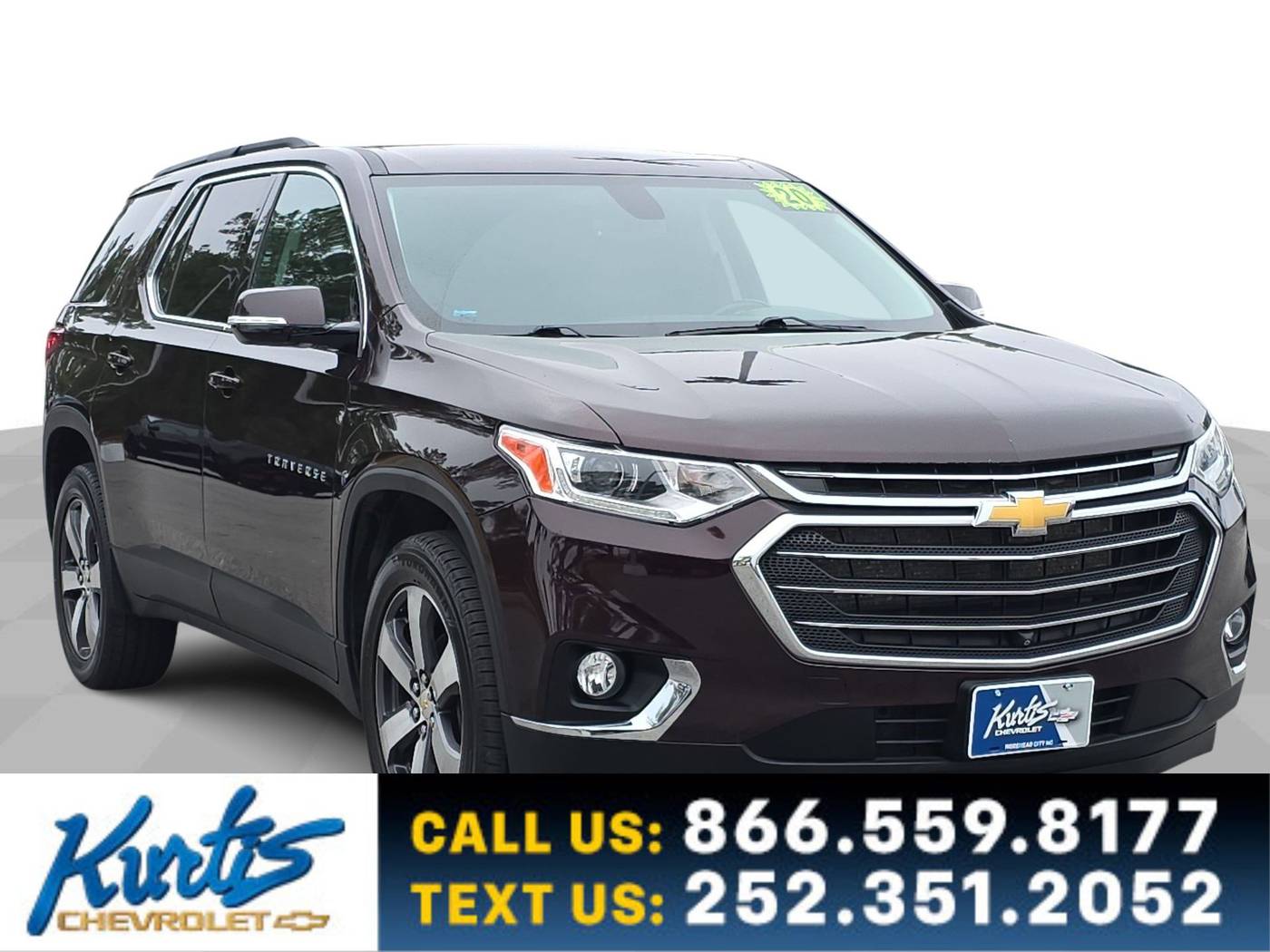 2020 Chevrolet Traverse LT Leather — SUV — 75,684 mi — Morehead City, NC