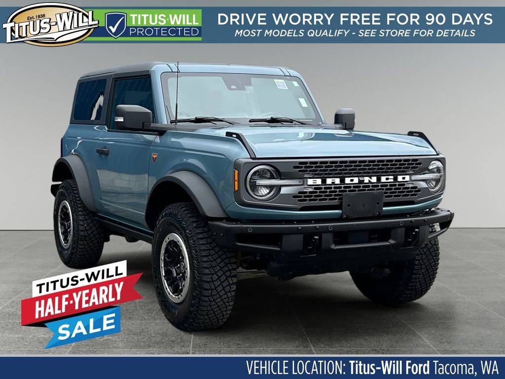 2021 Ford Bronco Badlands — SUV — 52,545 mi — Tacoma, WA