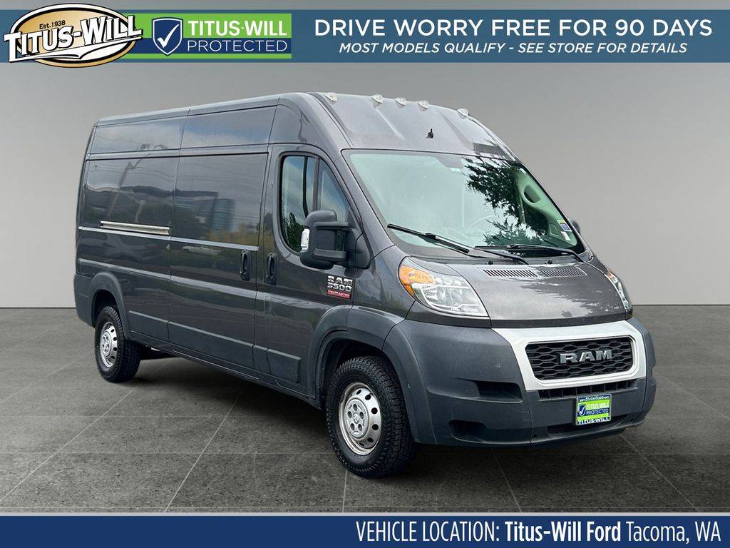 2019 Ram ProMaster Cargo Van 3500 — Cargo Van — 77,467 mi — Tacoma, WA