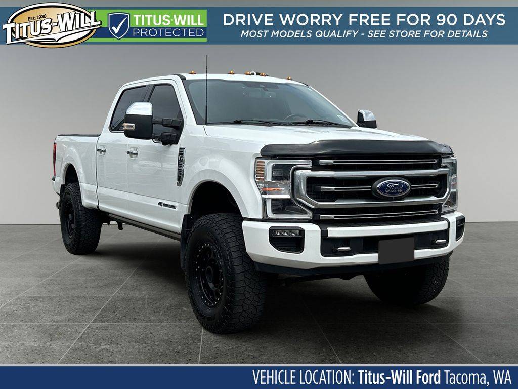 2022 Ford Super Duty F-350 Platinum — Pickup Truck — 72,621 mi — Tacoma, WA