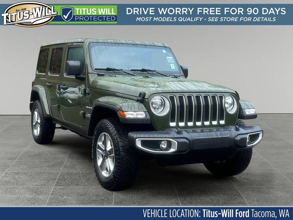 2023 Jeep Wrangler Sahara — SUV — 52,321 mi — Tacoma, WA