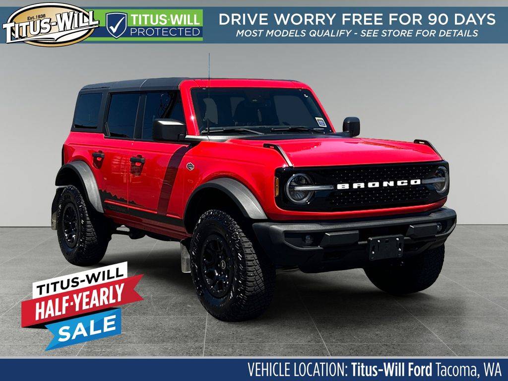 2022 Ford Bronco Wildtrak — SUV — 27,557 mi — Tacoma, WA