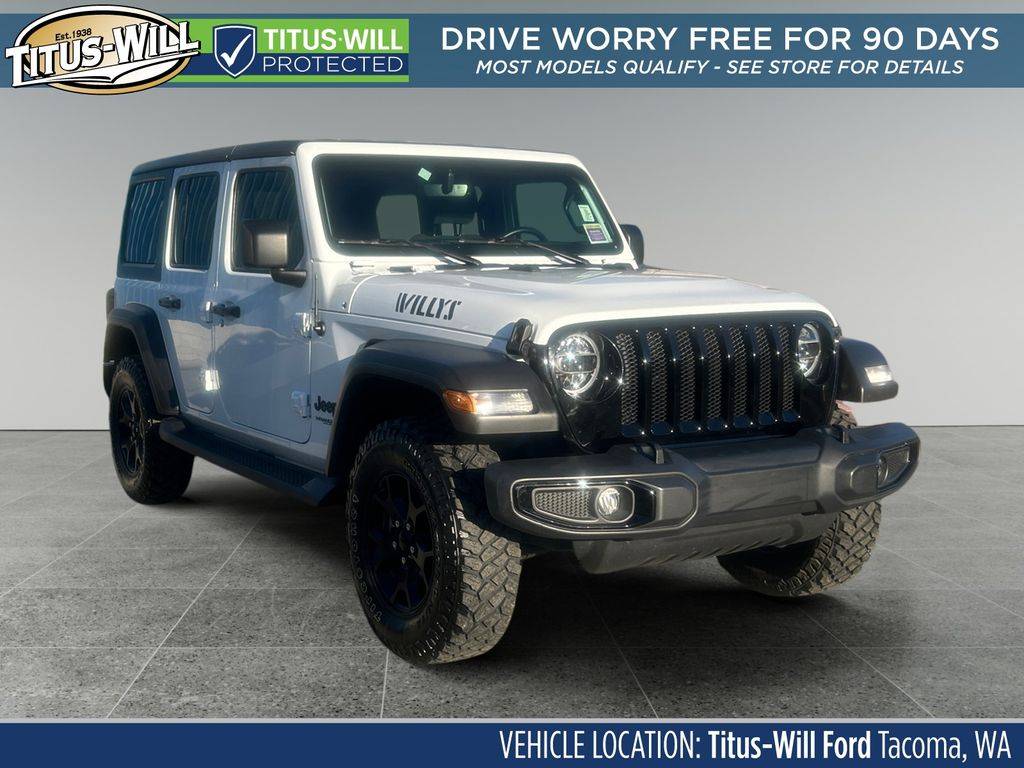 2021 Jeep Wrangler Willys — SUV — 26,863 mi — Tacoma, WA