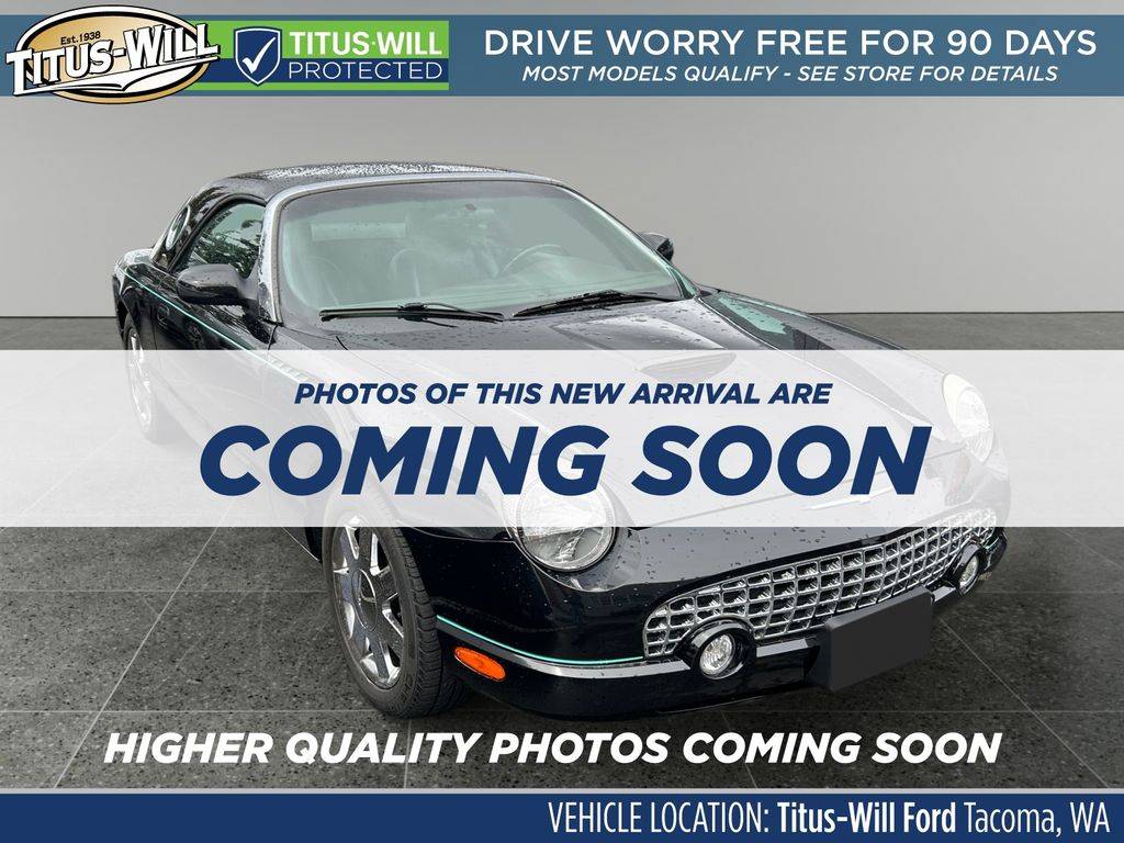 2002 Ford Thunderbird Deluxe — Convertible — 62,788 mi — Tacoma, WA