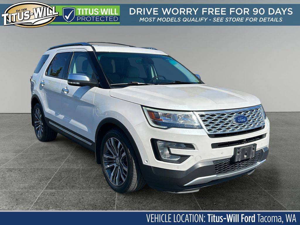 2017 Ford Explorer Platinum — SUV — 76,375 mi — Tacoma, WA
