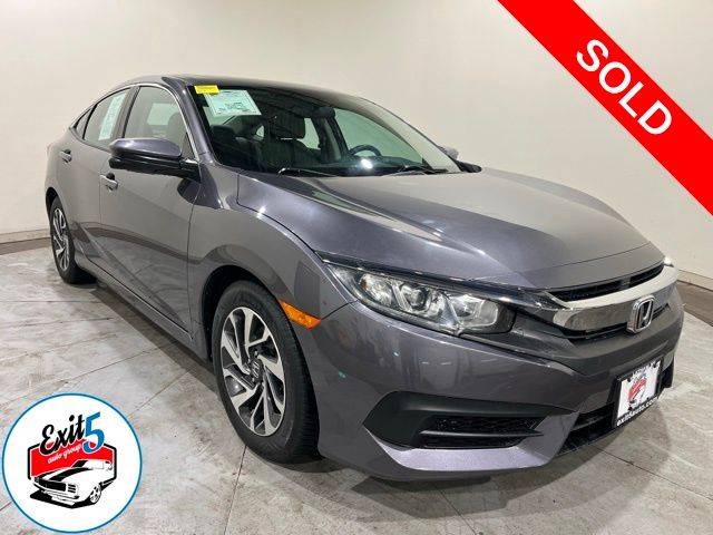 2016 Honda Civic EX — Sedan — 84,951 mi — Latham, NY