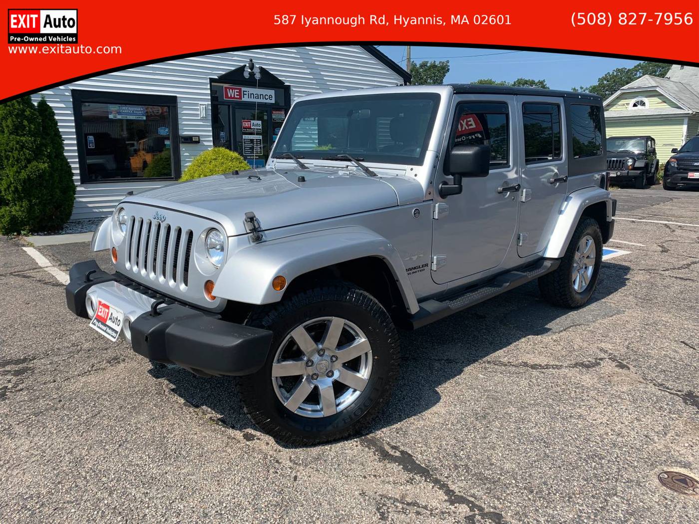 2012 Jeep Wrangler Sahara — SUV — 110,161 mi — Hyannis, MA