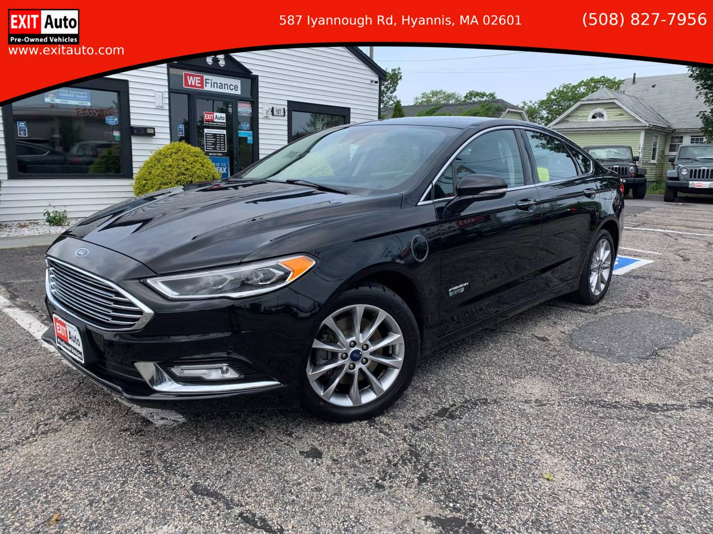 2017 Ford Fusion Energi Titanium — Sedan — 66,592 mi — Hyannis, MA
