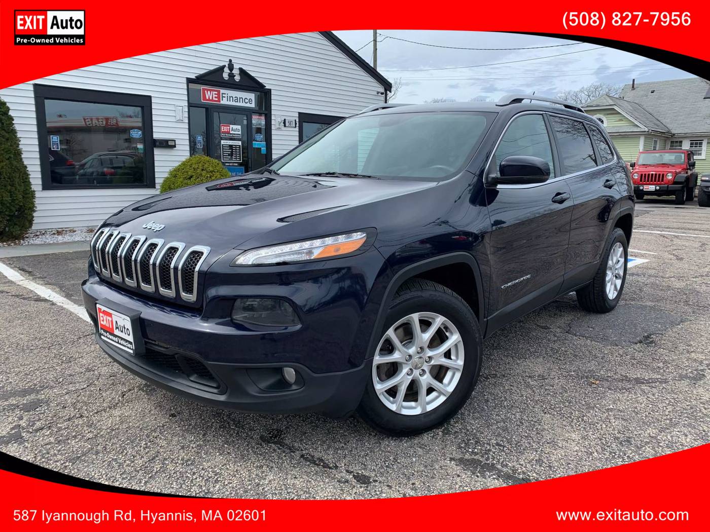 2016 Jeep Cherokee Latitude — SUV — 79,424 mi — Hyannis, MA