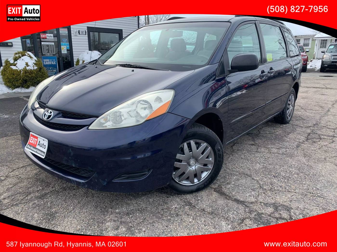2006 Toyota Sienna LE — Minivan — 108,346 mi — Hyannis, MA