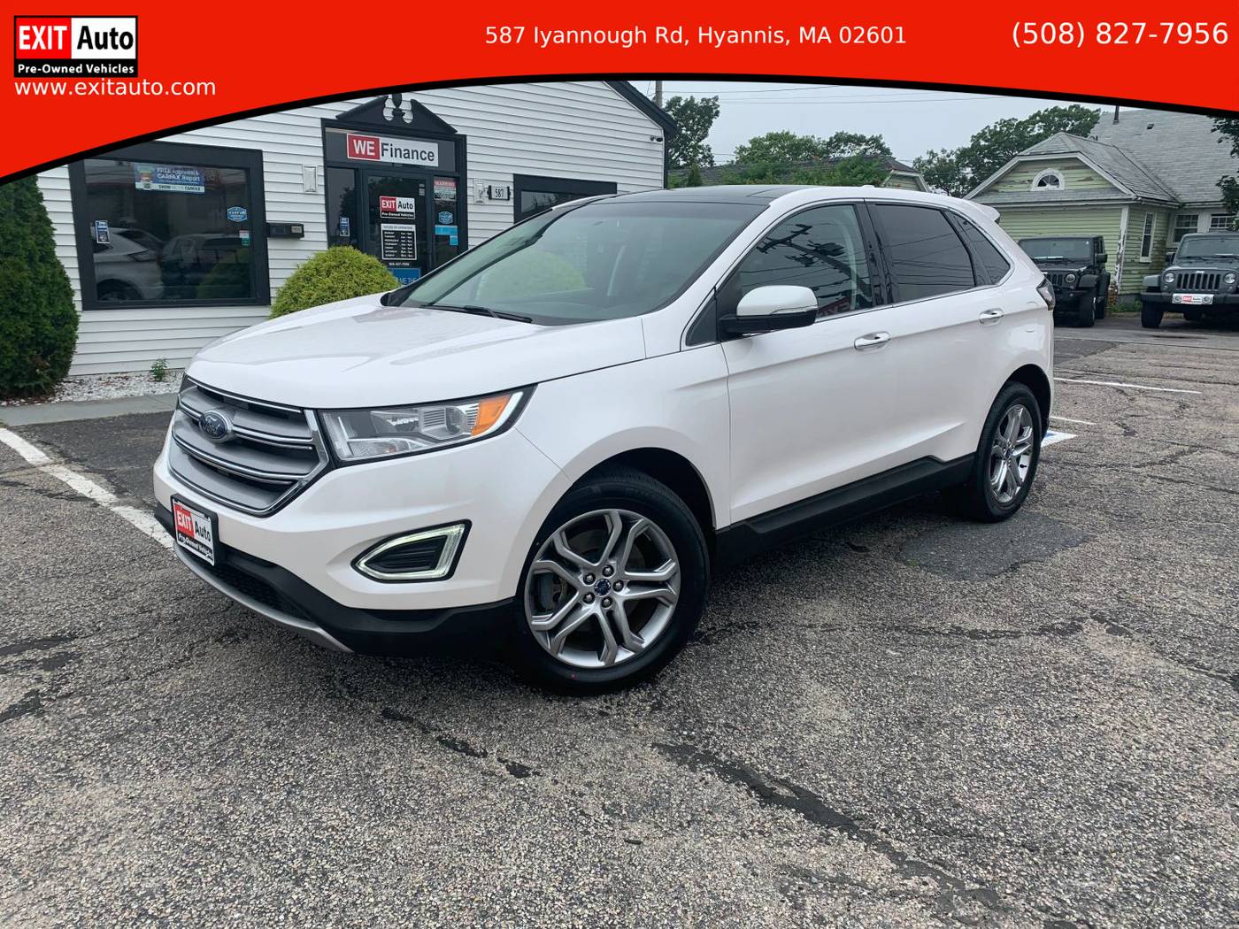 2017 Ford Edge Titanium — SUV — 124,593 mi — Hyannis, MA