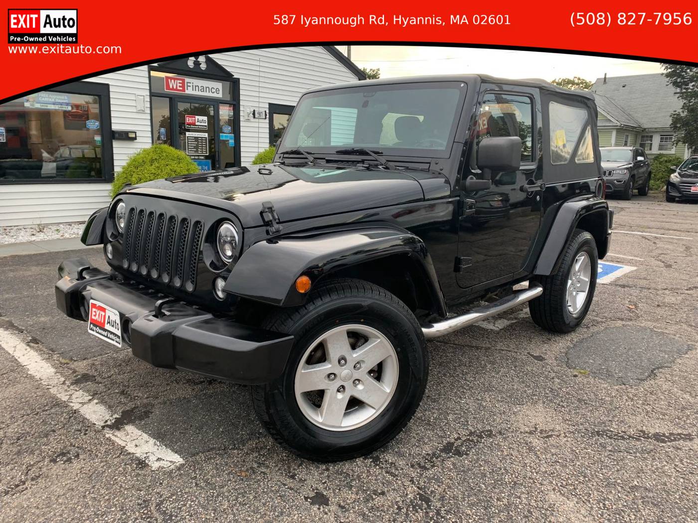 2015 Jeep Wrangler Sport — SUV — 106,751 mi — Hyannis, MA