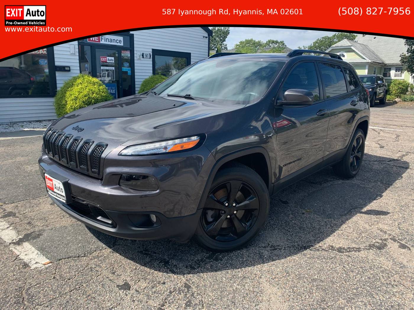 2016 Jeep Cherokee Altitude — SUV — 78,609 mi — Hyannis, MA