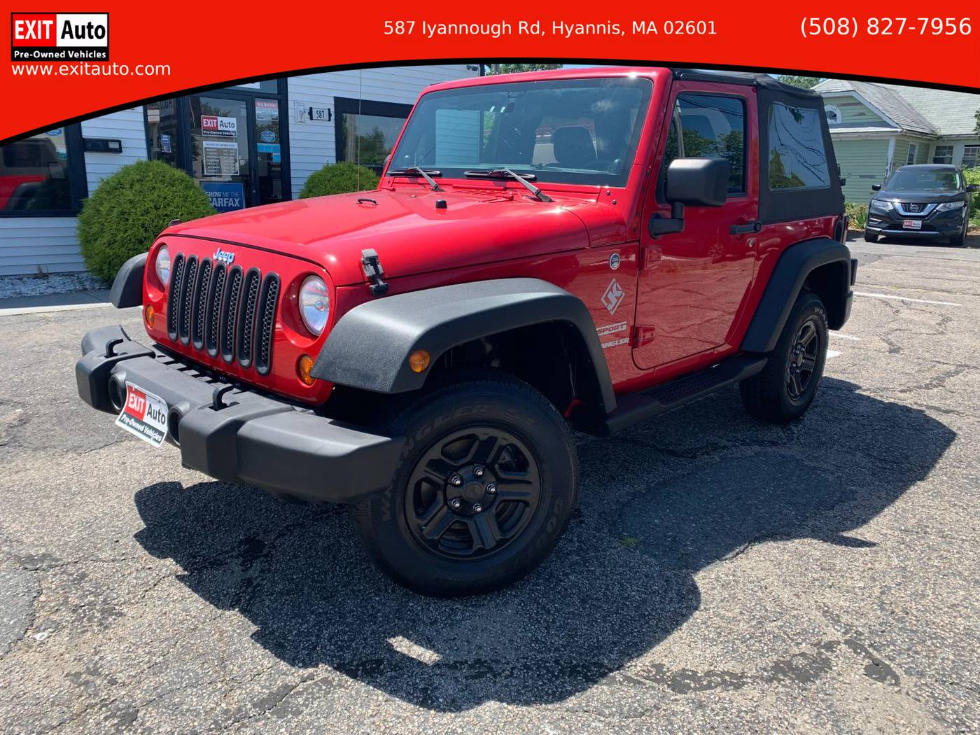 2011 Jeep Wrangler Sport — SUV — 74,131 mi — Hyannis, MA