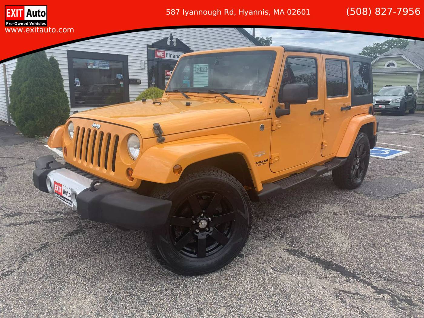 2013 Jeep Wrangler Sahara — SUV — 97,355 mi — Hyannis, MA