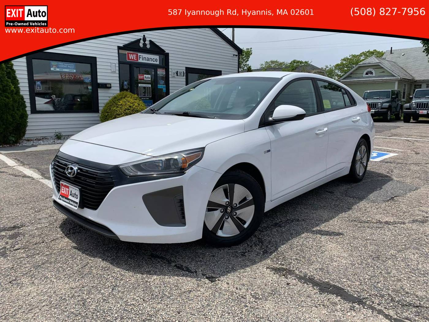 2018 Hyundai Ioniq Hybrid Blue — Hatchback — 89,386 mi — Hyannis, MA