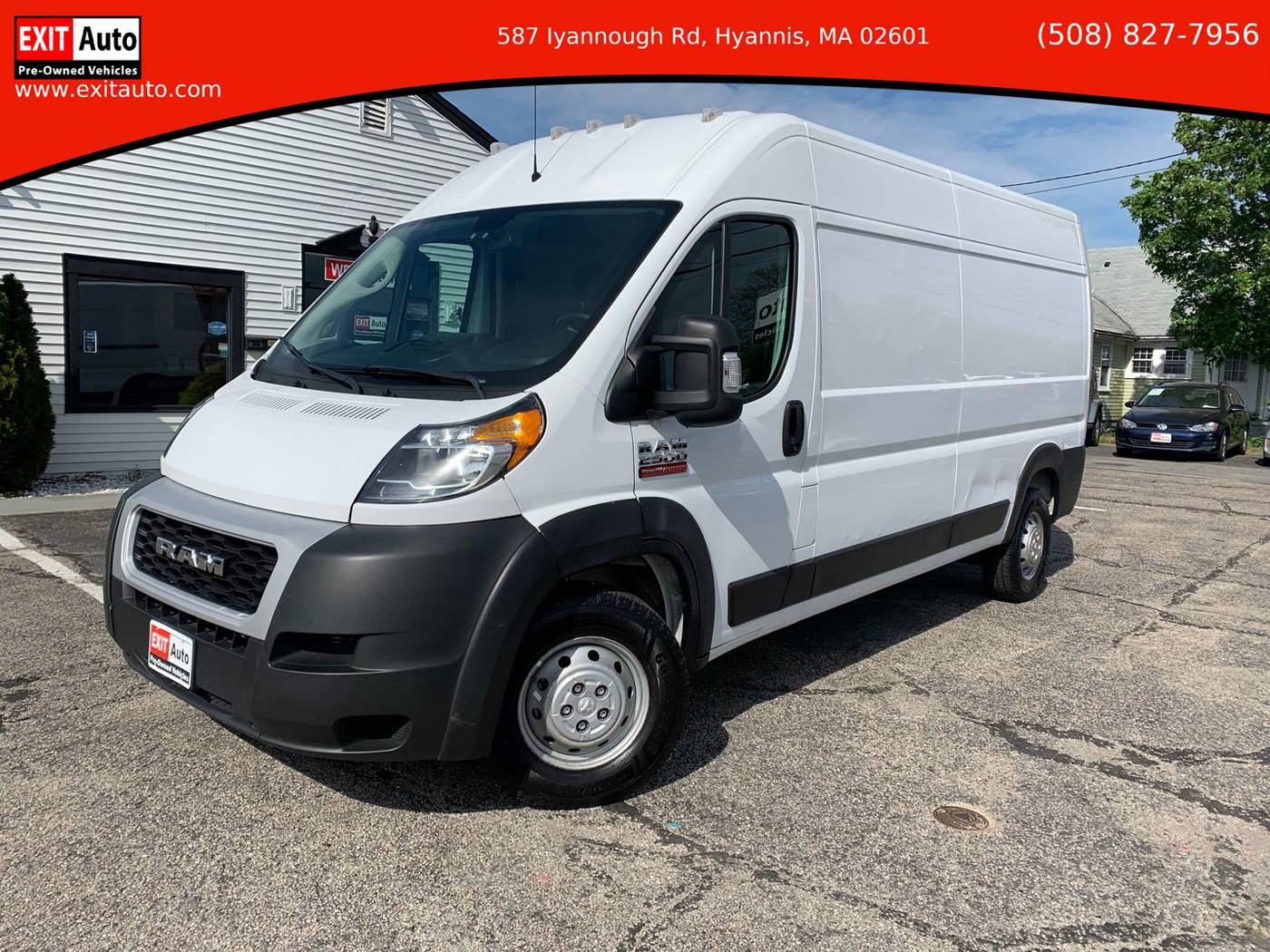 2021 Ram ProMaster Cargo Van 2500 — Cargo Van — 109,073 mi — Hyannis, MA