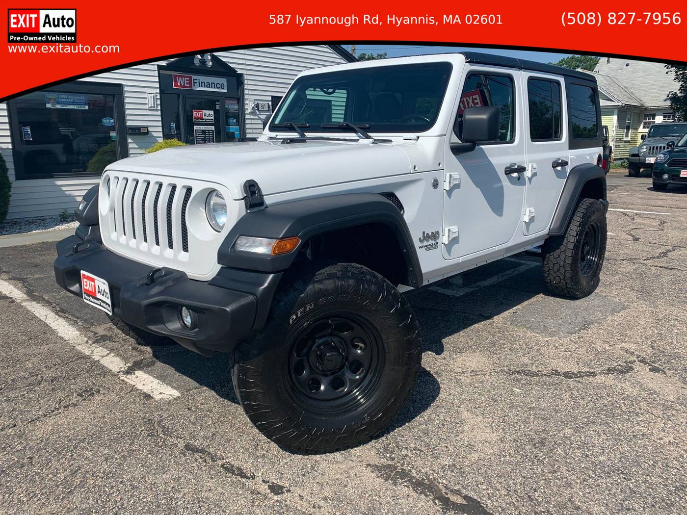 2019 Jeep Wrangler Sport S — SUV — 92,426 mi — Hyannis, MA
