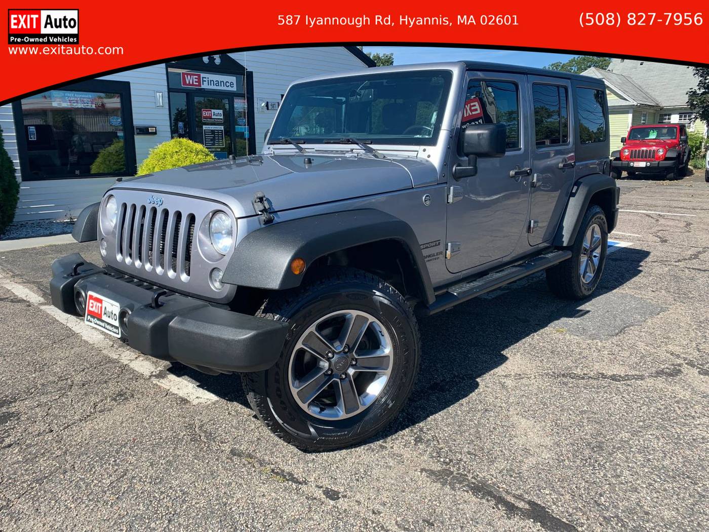 2017 Jeep Wrangler Sport — SUV — 134,797 mi — Hyannis, MA