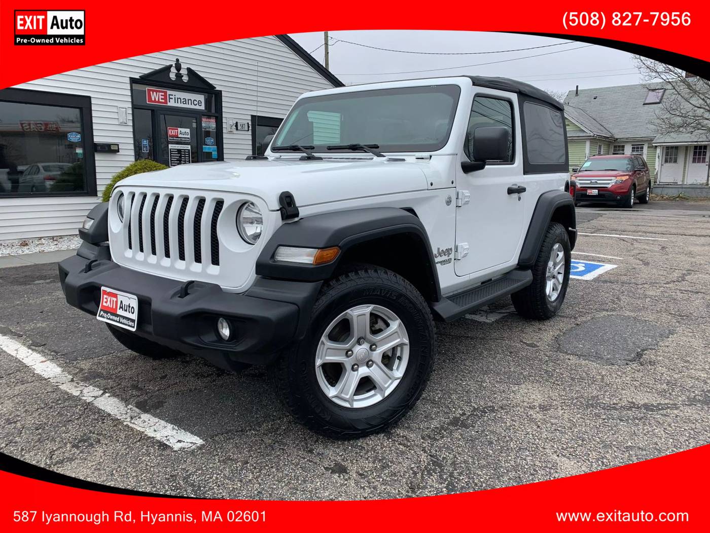 2018 Jeep Wrangler Sport S — SUV — 92,254 mi — Hyannis, MA