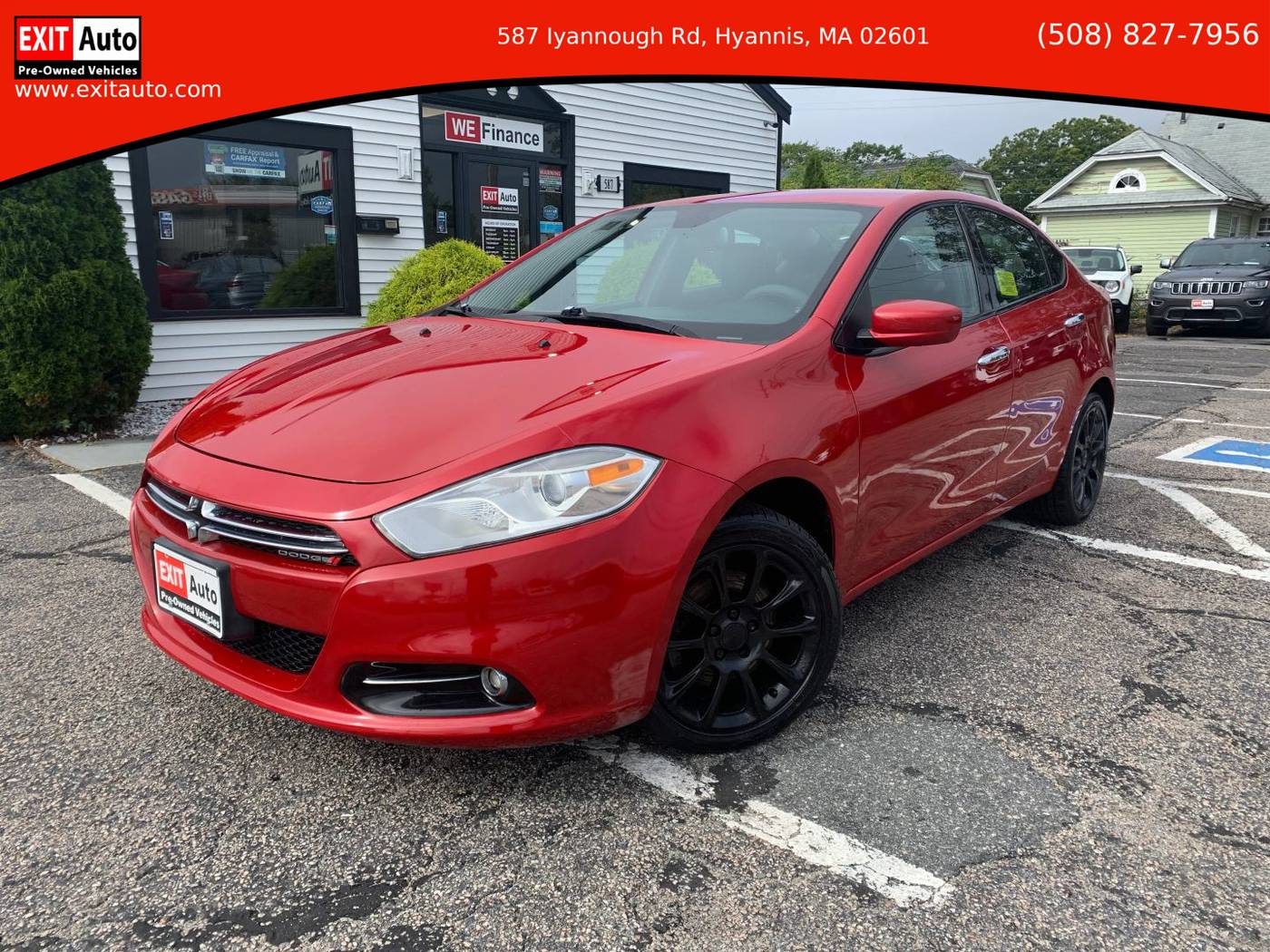 2016 Dodge Dart SXT Sport — Sedan — 100,419 mi — Hyannis, MA