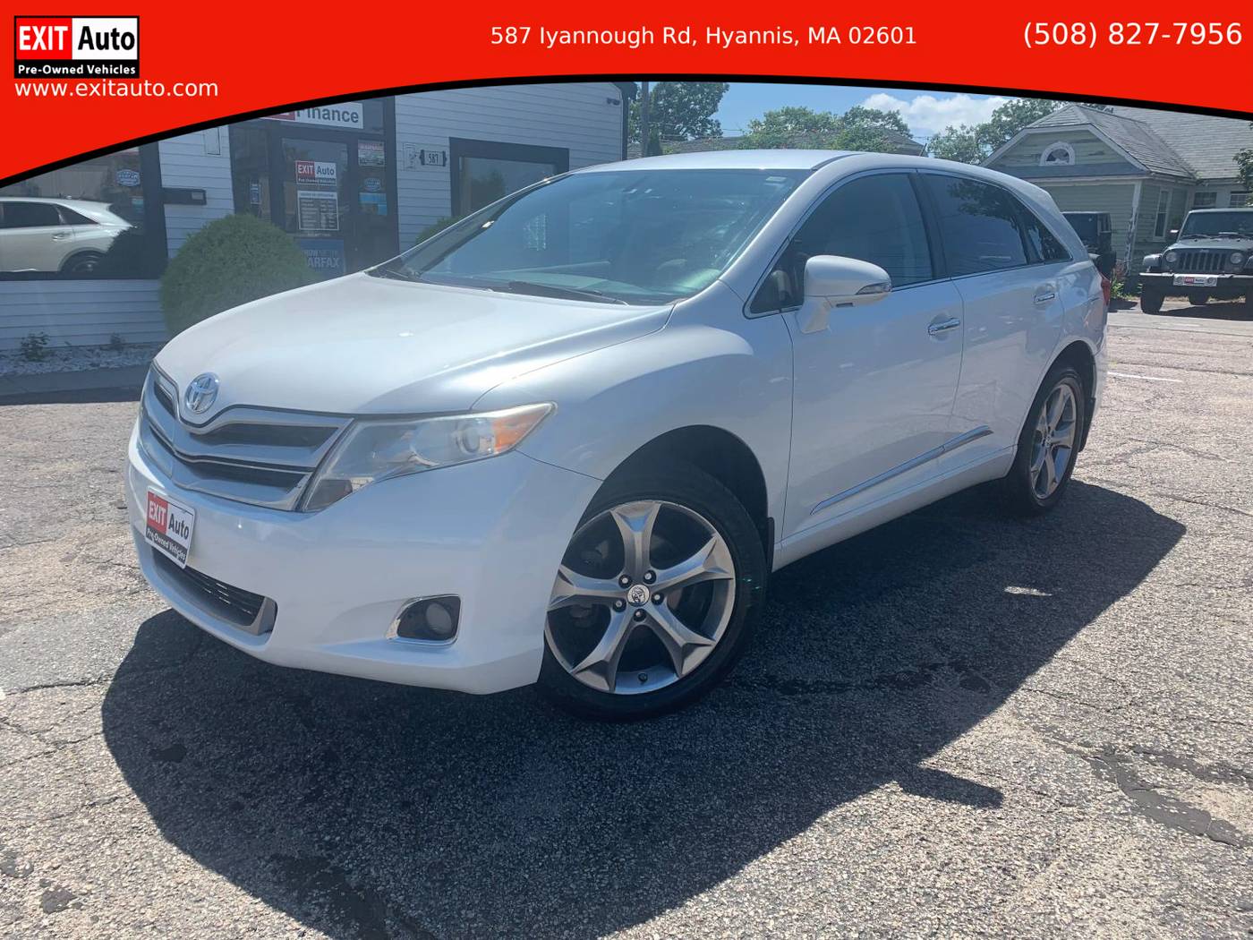 2013 Toyota Venza XLE V6 — SUV — 122,408 mi — Hyannis, MA