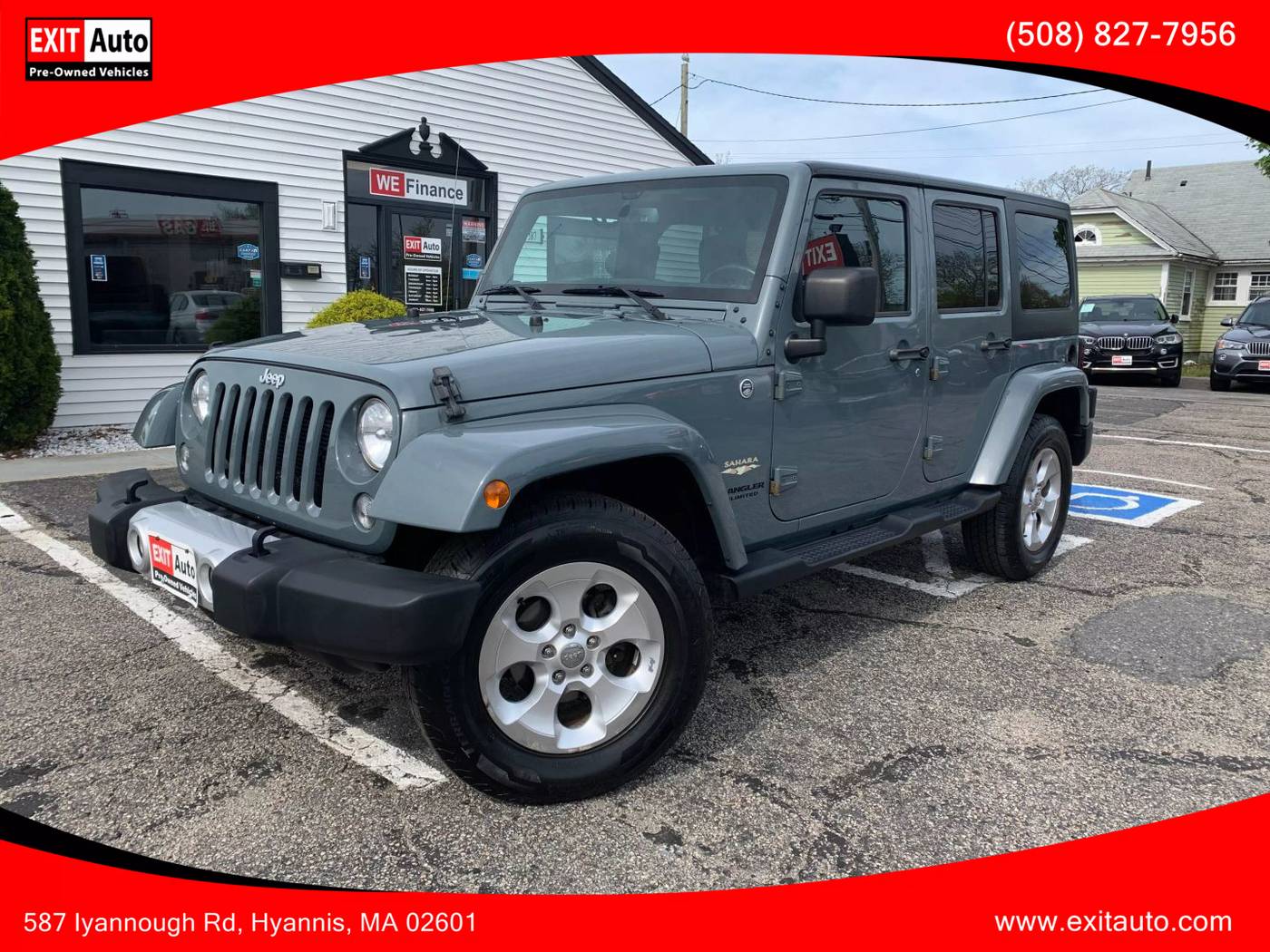 2015 Jeep Wrangler Sahara — SUV — 129,863 mi — Hyannis, MA