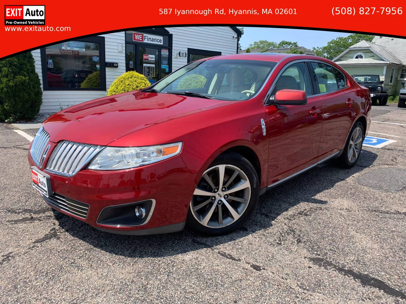 2009 Lincoln MKS 3.7L AWD — Sedan — 39,720 mi — Hyannis, MA