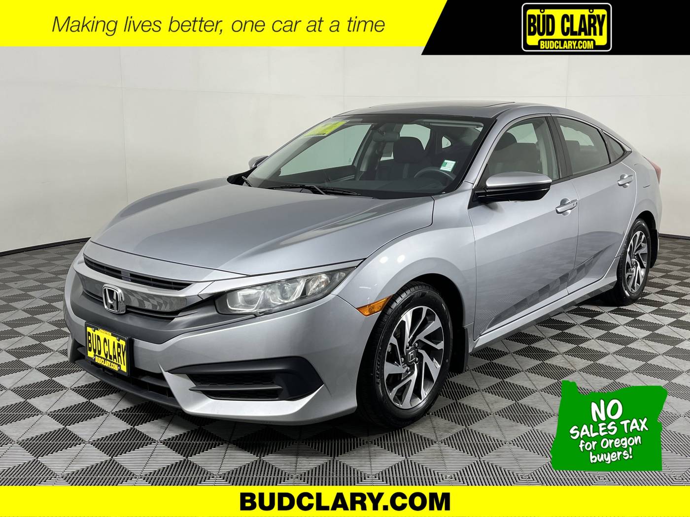 2016 Honda Civic EX — Sedan — 75,402 mi — Longview, WA