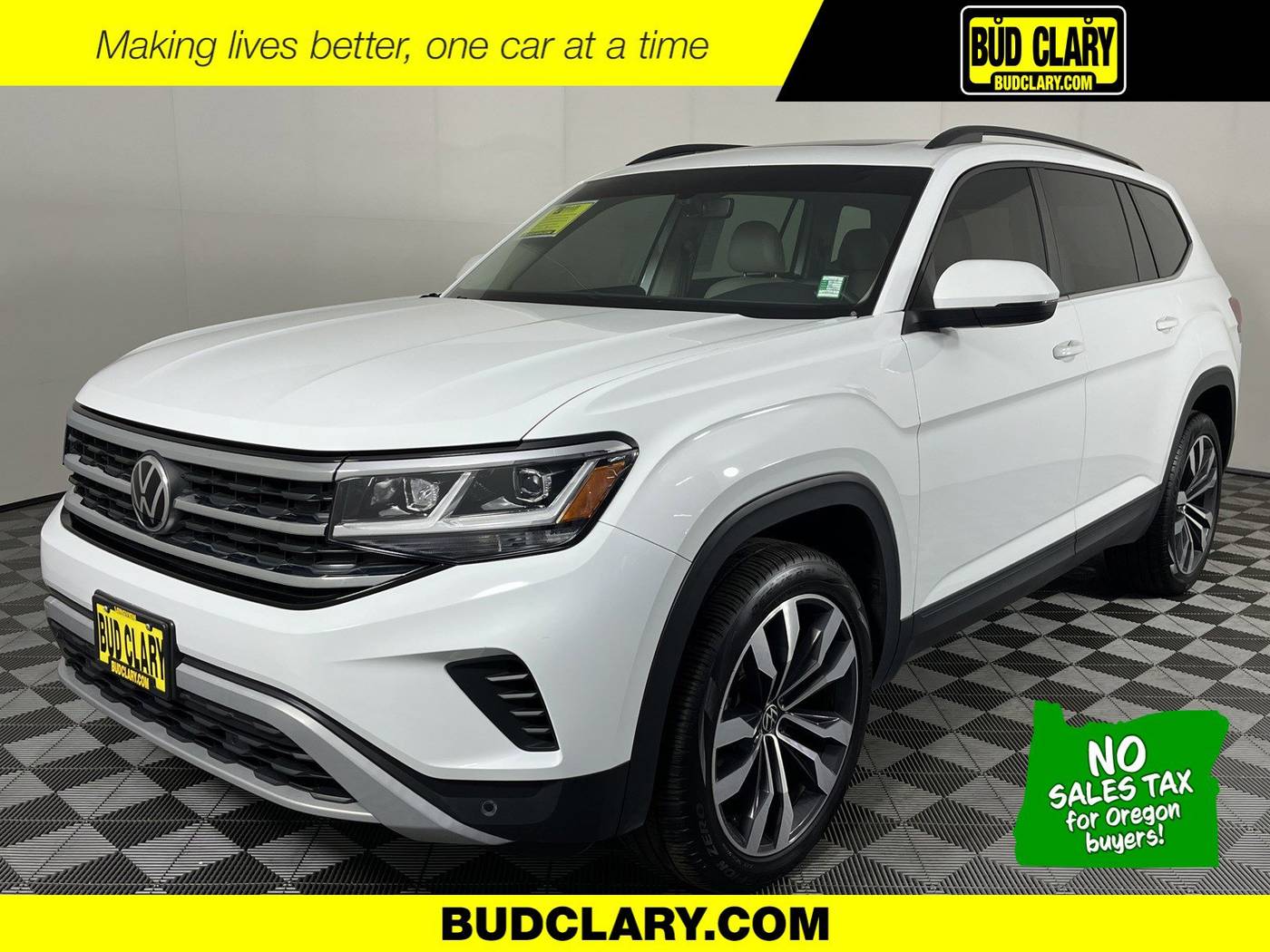2022 Volkswagen Atlas SE with Technology — SUV — 37,076 mi — Longview, WA