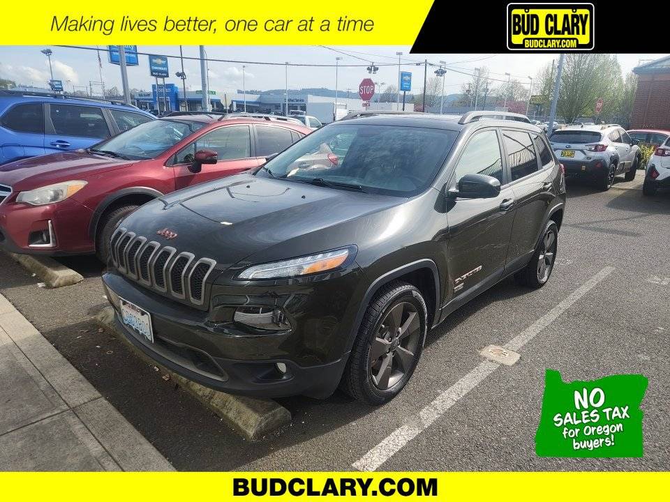 2016 Jeep Cherokee 75th Anniversary — SUV — 32,652 mi — Longview, WA