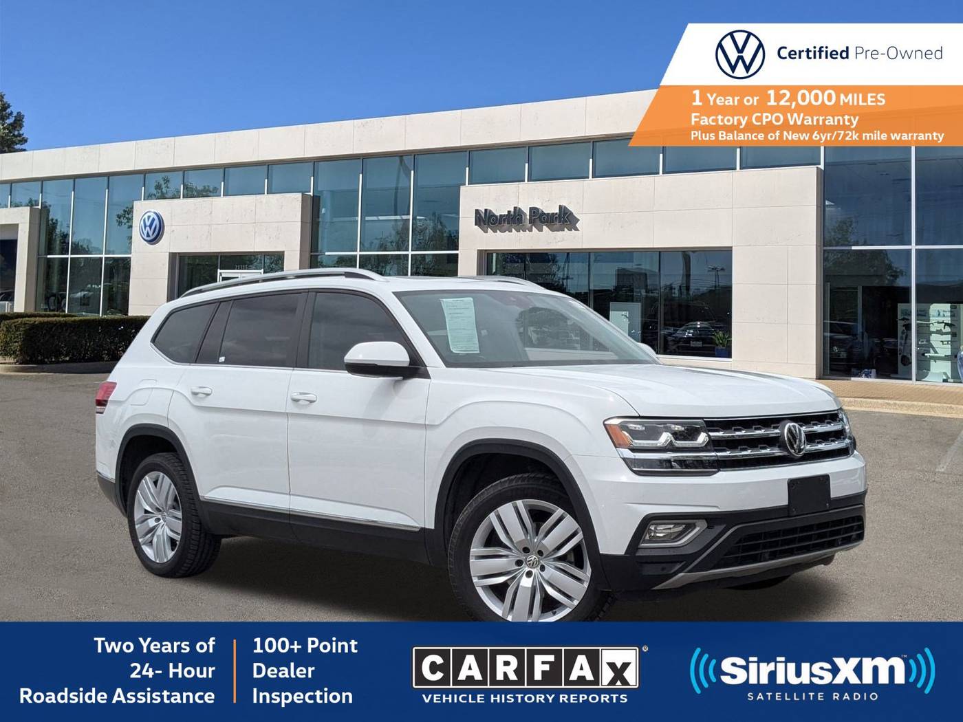 2019 Volkswagen Atlas SEL — SUV — 71,132 mi — San Antonio, TX