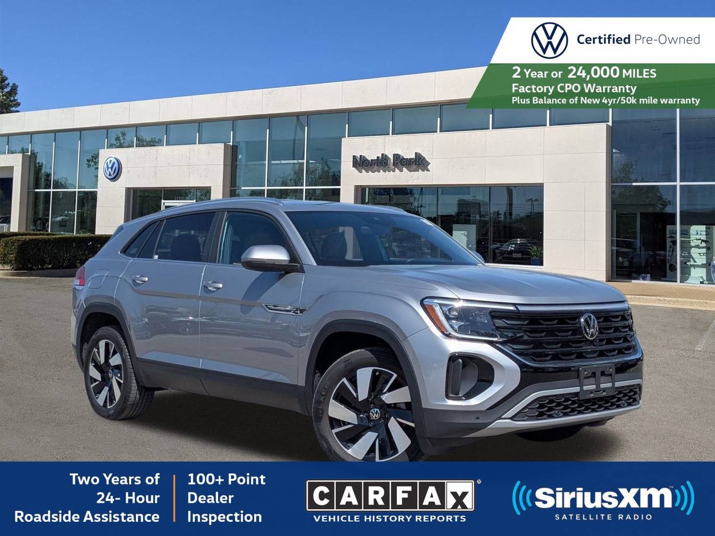 2024 Volkswagen Atlas Cross Sport SE with Technology — SUV — 2,697 mi — San Antonio, TX