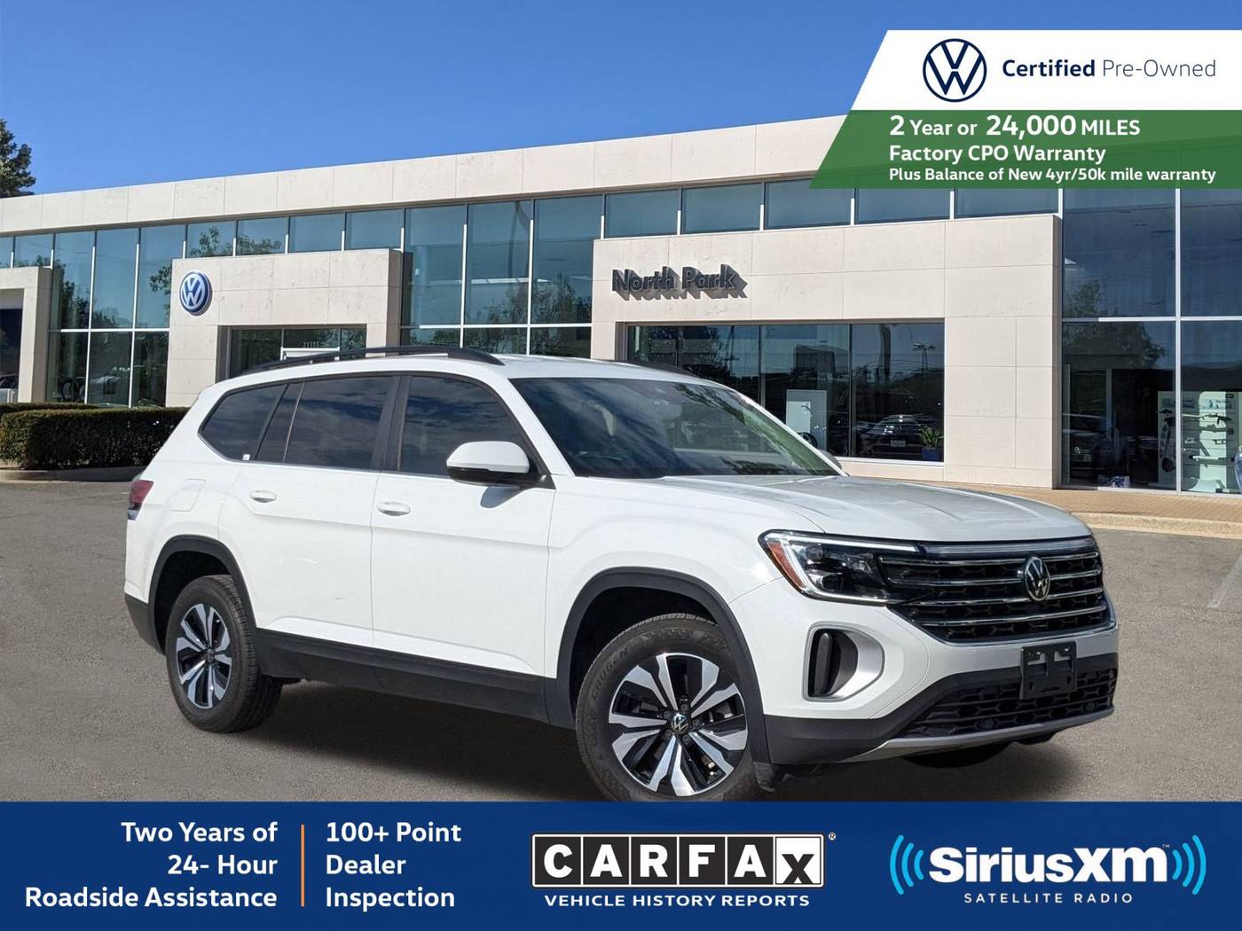 2024 Volkswagen Atlas SE — SUV — 12,497 mi — San Antonio, TX