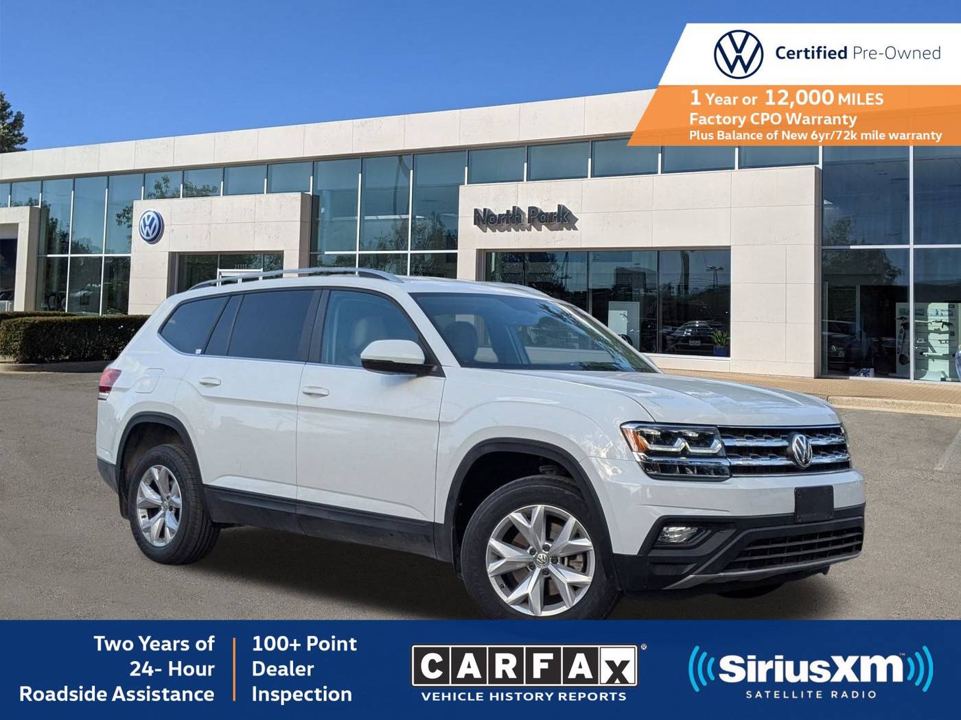 2019 Volkswagen Atlas SE — SUV — 40,946 mi — San Antonio, TX