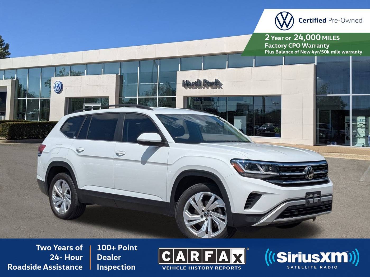 2021 Volkswagen Atlas SE with Technology — SUV — 68,502 mi — San Antonio, TX
