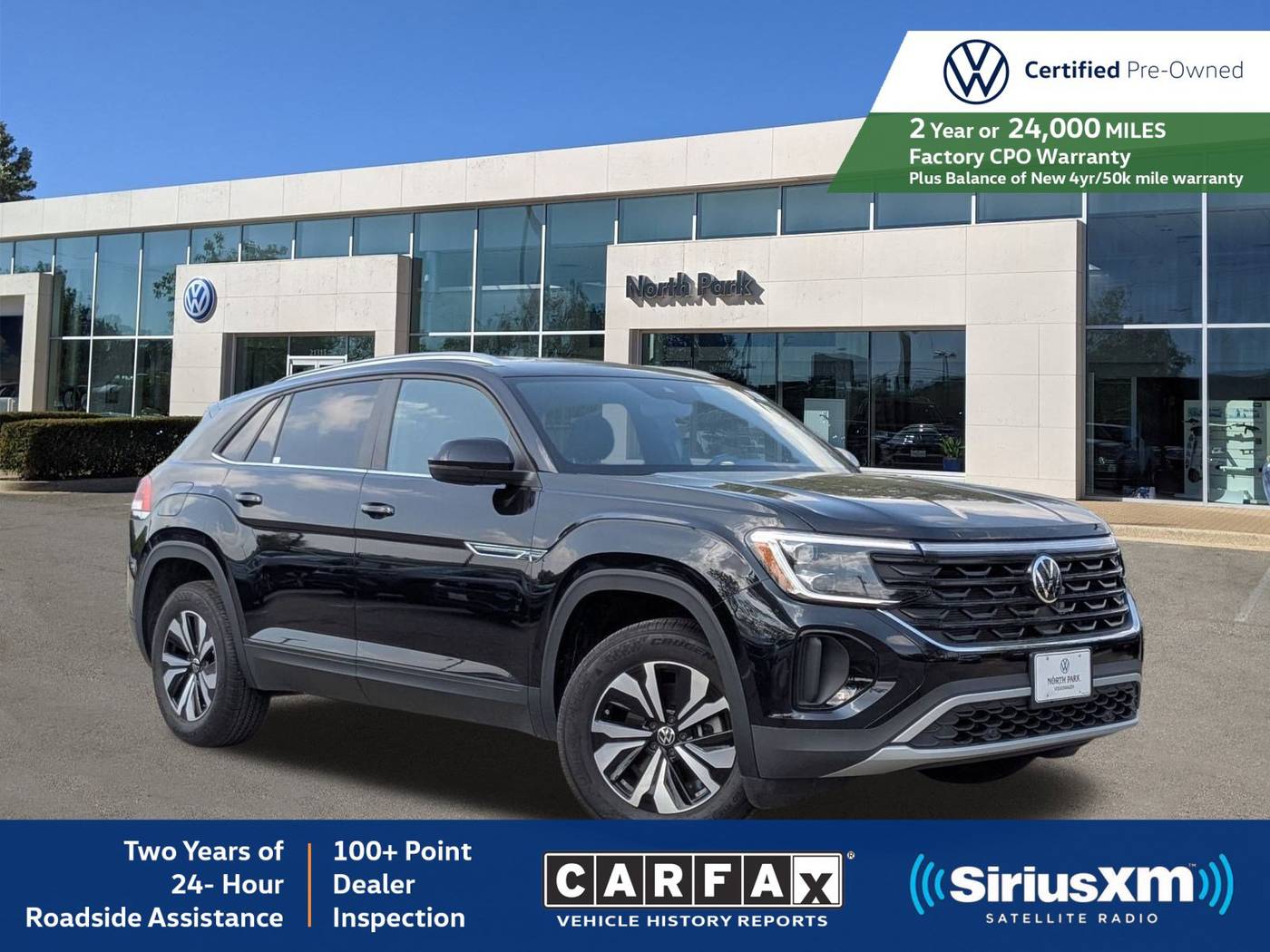 2024 Volkswagen Atlas Cross Sport SE — SUV — 4,566 mi — San Antonio, TX