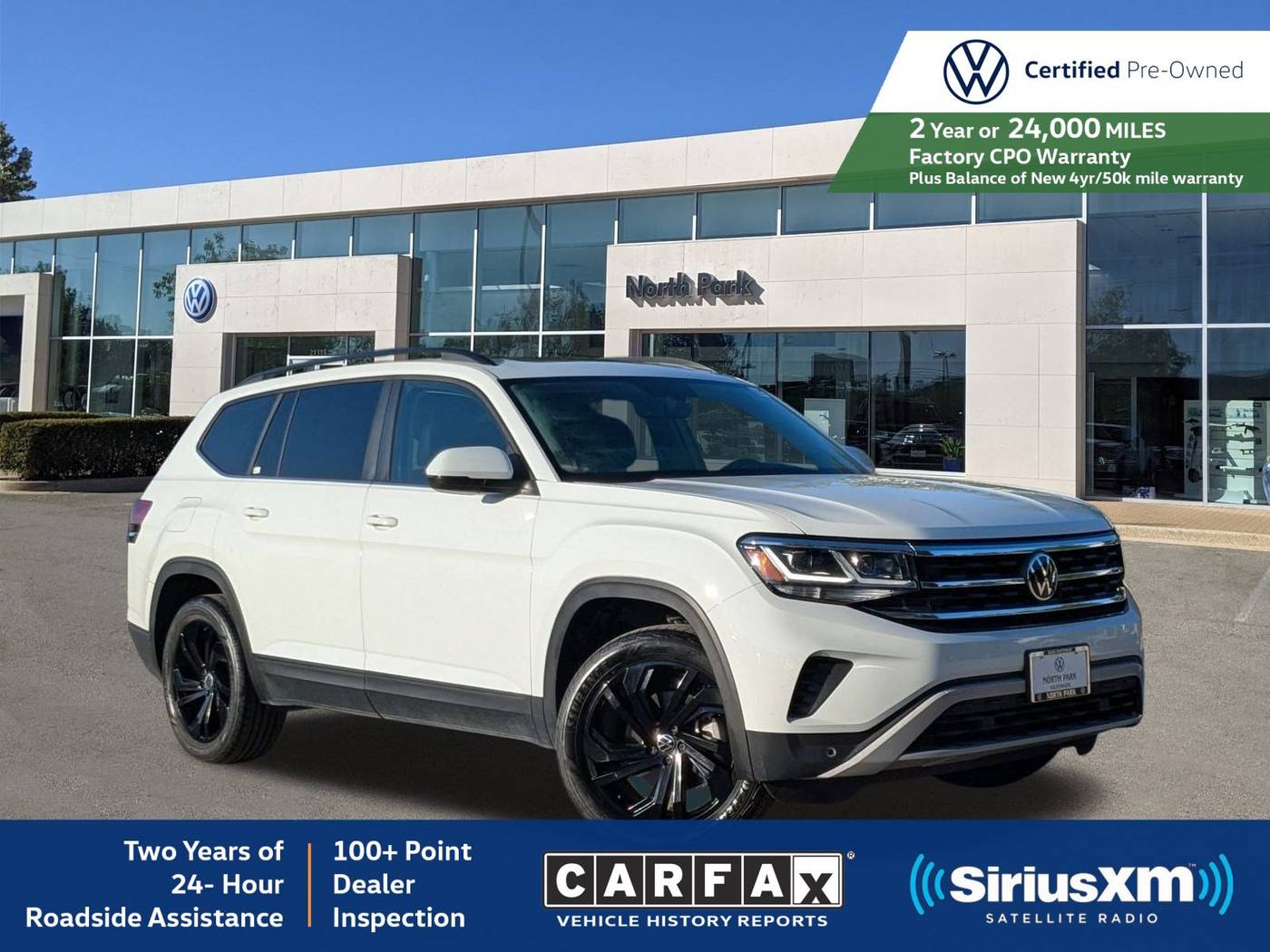 2022 Volkswagen Atlas SE with Technology — SUV — 17,311 mi — San Antonio, TX