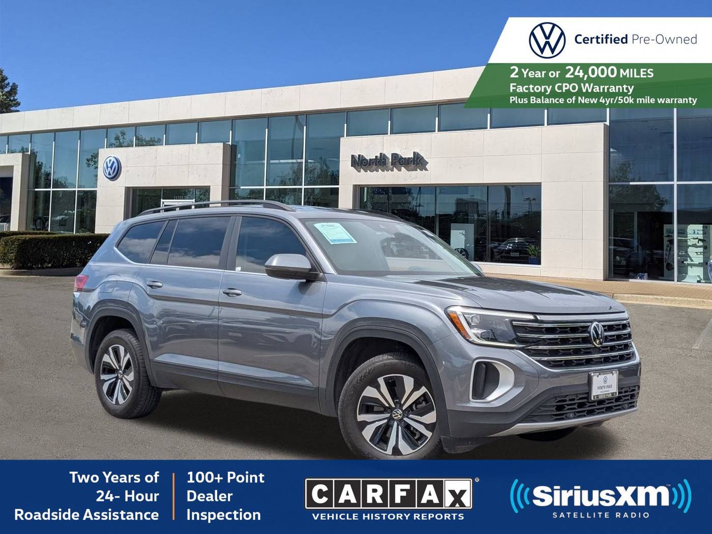 2024 Volkswagen Atlas SE — SUV — 18,509 mi — San Antonio, TX