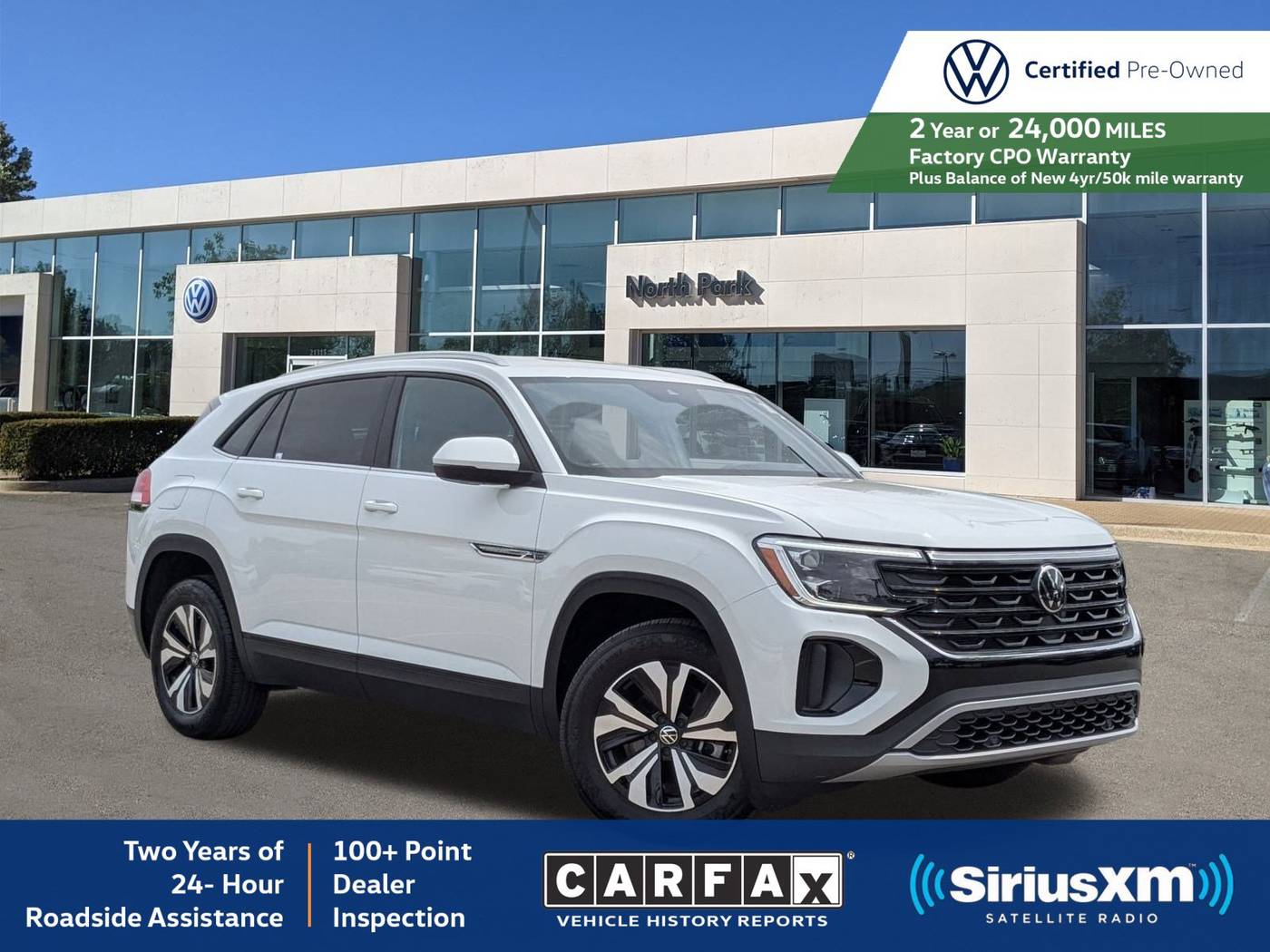 2024 Volkswagen Atlas Cross Sport SE — SUV — 11,768 mi — San Antonio, TX