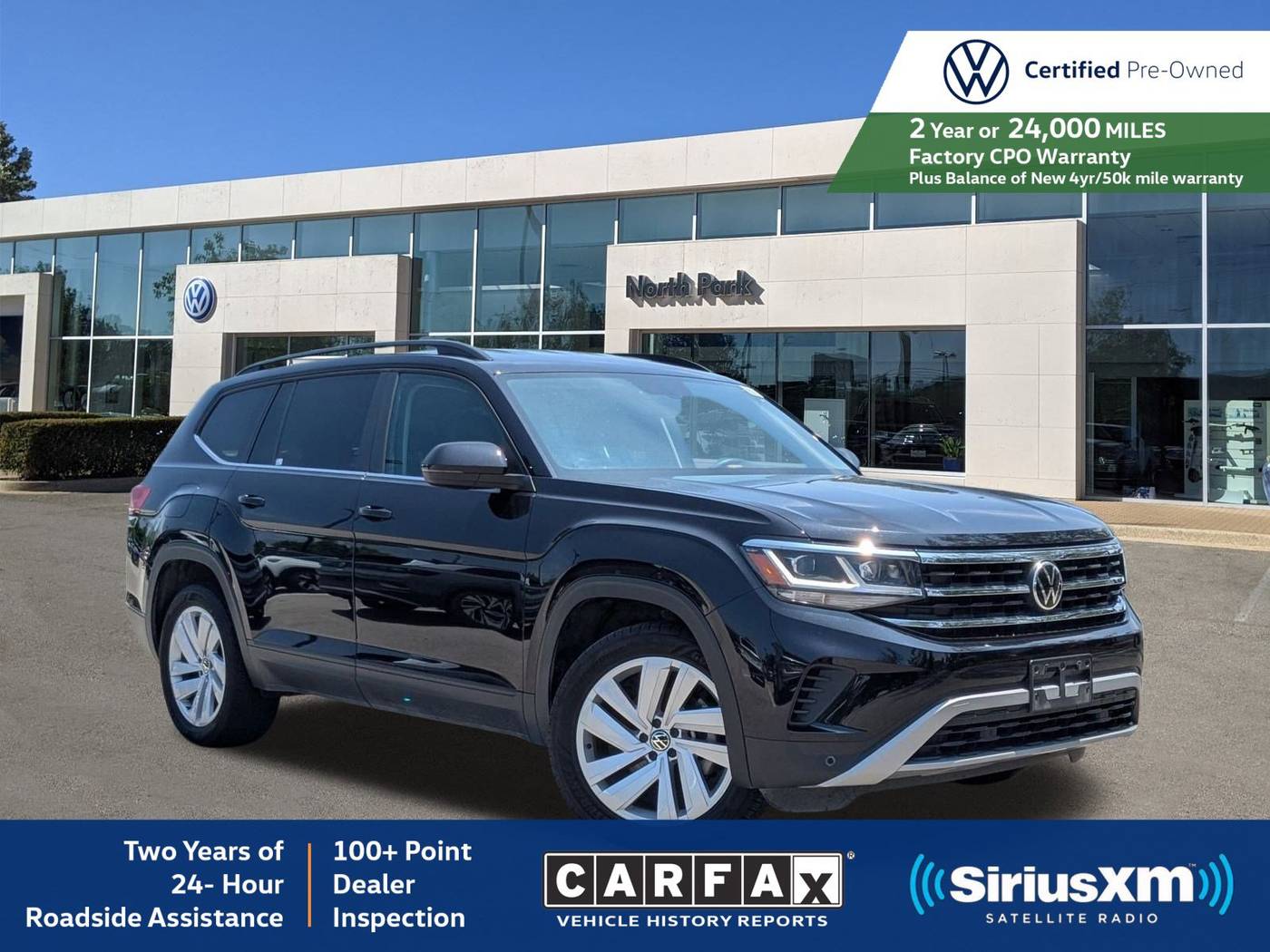 2021 Volkswagen Atlas SE with Technology — SUV — 26,638 mi — San Antonio, TX