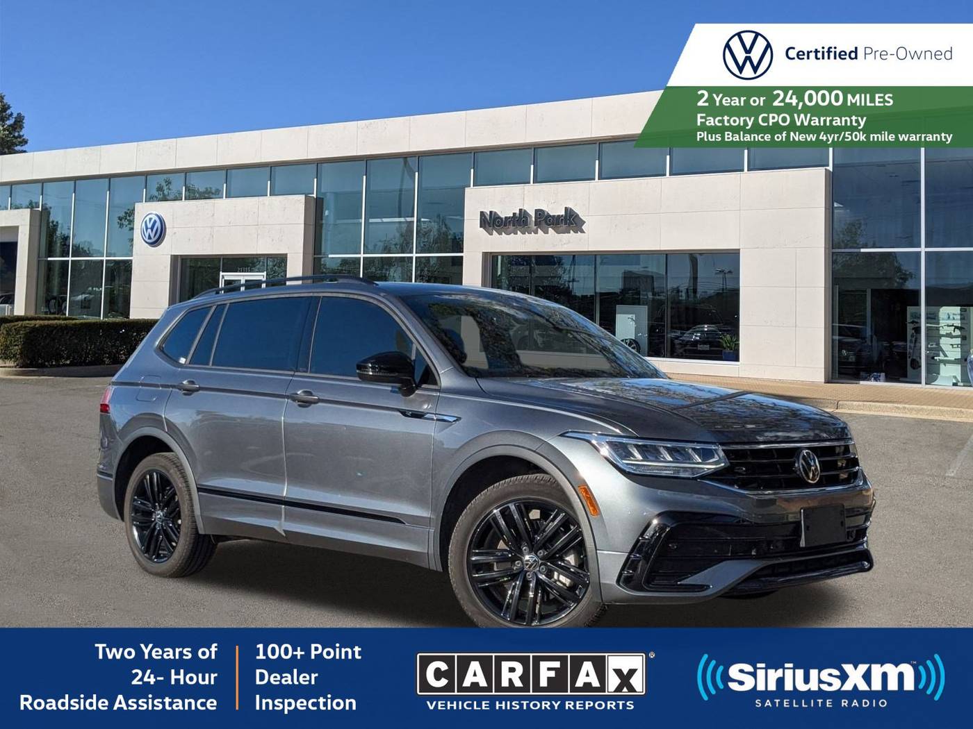 2022 Volkswagen Tiguan SE R-Line Black — SUV — 23,610 mi — San Antonio, TX