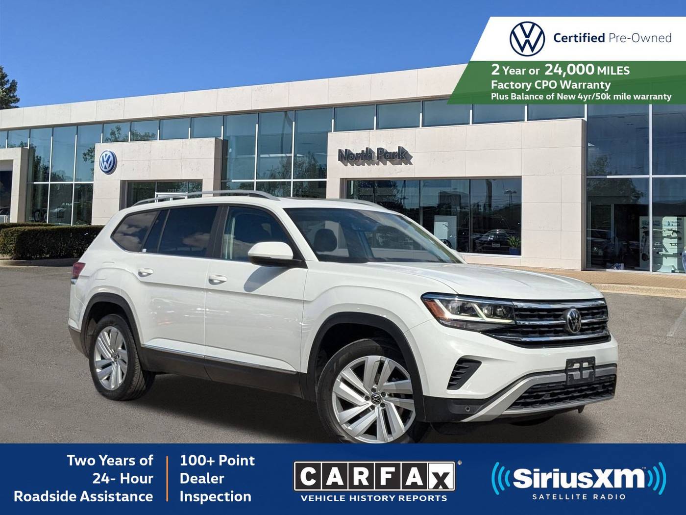 2021 Volkswagen Atlas SEL — SUV — 46,653 mi — San Antonio, TX
