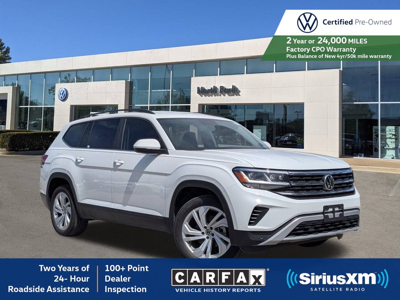 2022 Volkswagen Atlas SE with Technology — SUV — 24,217 mi — San Antonio, TX