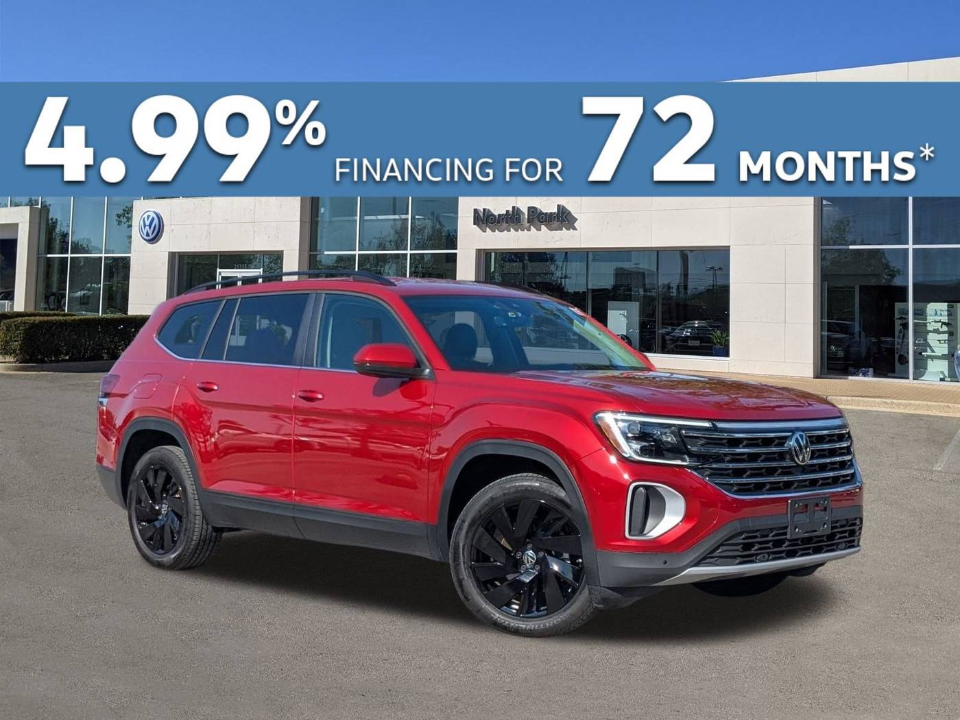 2025 Volkswagen Atlas SE with Technology — SUV — 9,635 mi — San Antonio, TX